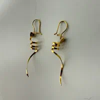 گوشواره طلا 100بالای تابلو