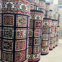 گلیم سنتی/شطرنجی/سرمه ای مجلل|گلیم، جاجیم، گبه|قم, زاد|دیوار