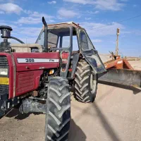 تراکتور ۳۹۹ همراه با لولر لیزری مدل ۹۷ کم کار