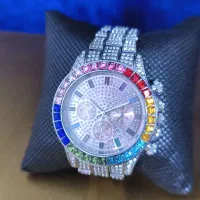 ساعت فول نگین