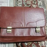 کیف مردانه عسلی رنگ