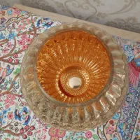 گلدان شیشه ای طلایی|صنایع دستی و سایر لوازم تزئینی|تهران, تهرانسر غربی|دیوار