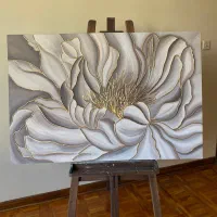 تابلو نقاشی مدرن برجسته|تابلو، نقاشی، عکس|کرج, گوهردشت|دیوار