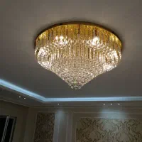 تولید انواع لوستر سقفی کریستالی مدرن|لوستر و چراغ آویز|اردبیل, |دیوار