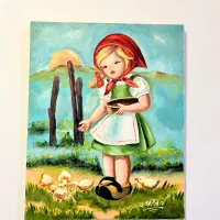 قیمت ۳ عدد تابلو نقاشی رنگ روغن باهم۳۰۰ تومن