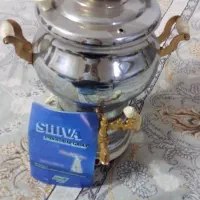 دوتا سماور گازی وبرقی نو اک جنس خوب محکم