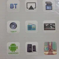 مانیتور ماشین ۹ اینچ|قطعات یدکی و لوازم جانبی|فلاورجان, |دیوار