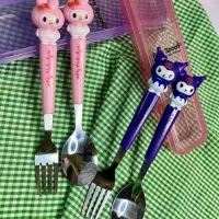 قاشق چنگال کرومی و ملودی