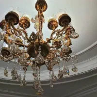 لوستر برنجی