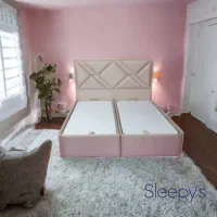 باکس جکدار ساده با تاج cnc دو تیکه اسلیپیز اقساطی|تخت و سرویس خواب|تهران, حکمت|دیوار