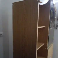 کمدکتابخانه تاج دار|کتابخانه، شلف، قفسه‌های دیواری|اردبیل, |دیوار