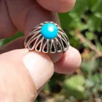 انگشتر فیروزه عجمی|جواهرات|دزفول, |دیوار