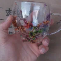 لیوان دوجداره گلدار وارداتی|ظروف سرو و پذیرایی|مشهد, رضاییه|دیوار