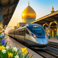 تور مشهدبا قطارهمه روزه