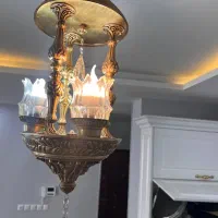 لوستر و دیوار کوب سیاه قلم پذیرایی و اشپزخانه|لوستر و چراغ آویز|مشهد, الهیه|دیوار