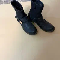 بوت چرم اصل در حد نو