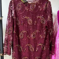 شومیز تاپ تیشرت تکه دوزی