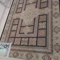 دو عدد فرش شش متری نخی بدون زدگی پارگی وشسته