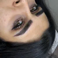 تخفیف ویژه فیبروز ابرو و ارایش دائم فقط ۴۵۰|خدمات آرایشگری و زیبایی|خرم‌آباد, |دیوار