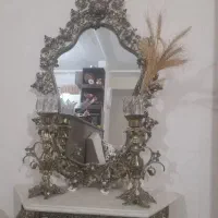 اینه شمعدان برنج