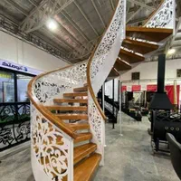 پله پیچ  مدل نیم گرد