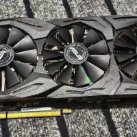 کارت گرافیک ROG strix 1070ti stock|قطعات و لوازم جانبی رایانه|ری, شهادت|دیوار
