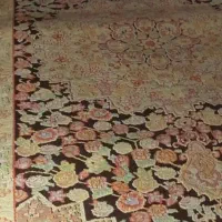 قالیچه نیم ز رع گل  برجسته|فرش|تهران, فرزانه|دیوار