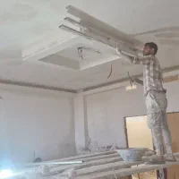 گچ‌کاری گچ بری ابزار سفید کار|خدمات پیشه و مهارت|مشهد, رده|دیوار