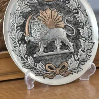 بشقاب قلم زنی مس