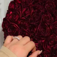 دسته گل ماندگار روبانی|گل مصنوعی|تبریز, |دیوار