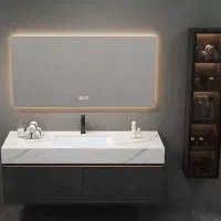 روشویی سرامیکی مدرن با کابین زرین نیک کد ZN0109