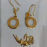 طلا‌گوشواره و گردنی فرشته نو