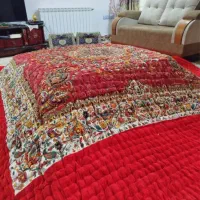 لحاف کرسی ترنج قرمز