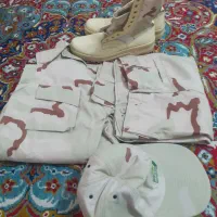 لباس سربازی و پوتین