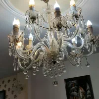 سه عدد لوستر کریستالی Rcr|لوستر و چراغ آویز|تهران, صادقیه|دیوار