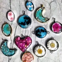 بدلیجات ،جاکلیدی گردنبند رزین|بدلیجات|نسیمشهر, |دیوار