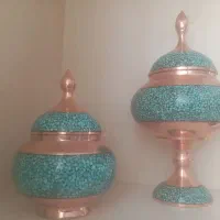 قندان و شکلات خوری مسی نو