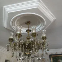 لوستر برنج ۸شاخه|لوستر و چراغ آویز|مشهد, طلاب|دیوار
