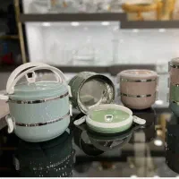 ظرف غذای وارداتی برندفشیون همراه با قمقمه آب وقاشق|ظروف نگهدارنده، پلاستیکی، یک‌بارمصرف|مشهد, رضاییه|دیوار