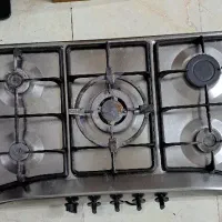 اجاق گاز رومیزی پنج شعله تمام استیل اخوان