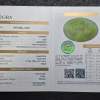 وایت اُپال رویال آتشین شناسنامه دار GRA . انگشتر.