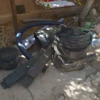 موتور پمپ آب بنزینی ۴ اینچ با لوله تاشو و اتصالات|ماشین‌آلات صنعتی|خرم‌آباد, |دیوار