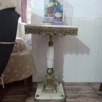 میز برنز باسنگ مرمر
