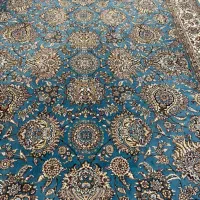 دو عدد فرش ۱۲ متری ۷۰۰ شانه نگین مشهد درجه یک یک