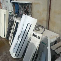 لوازم استوک انواع کولر گازی|کولر گازی و فنکوئل|هشتگرد, هشتگرد قدیم|دیوار