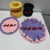 قلاب بافی با کاموا (سفارش پذیرفته می شود) بافتنی