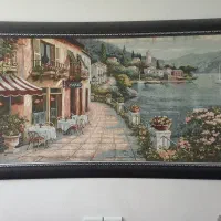 تابلوی پارچه ای سنتی