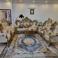 مبلمان کلاسیک۹نفره+ناهارخوری۸نفره با کاور+میز عسلی