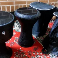 دوعدد تنبک|سازهای سنتی|نیشابور, فضل|دیوار