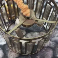 لوستر با لامپ